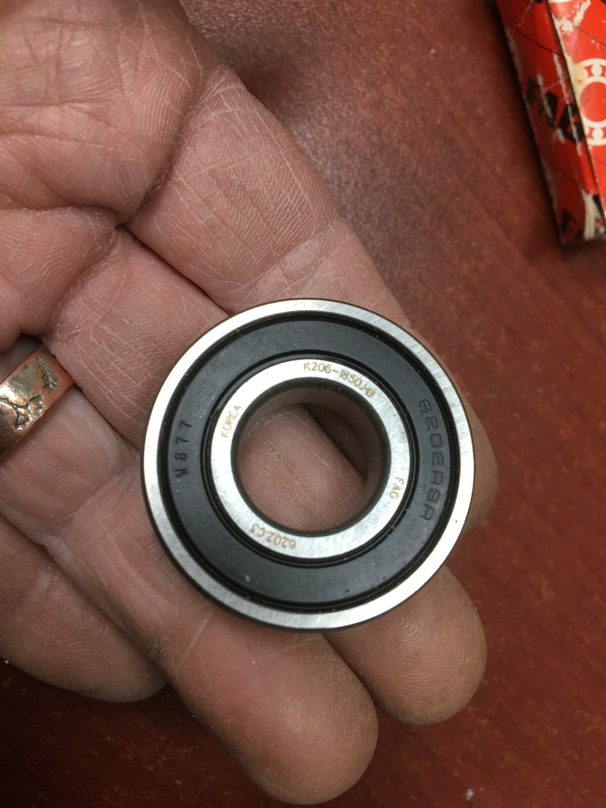 FAG 6202 2RSR L038 C3 Deep Groove Ball Bearing