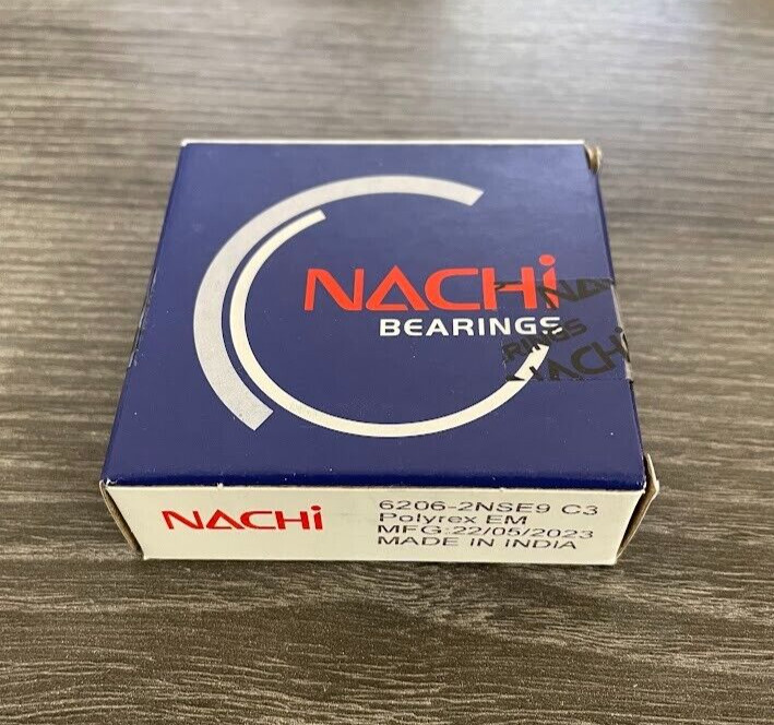 6206-2NSE9C3 Nachi Ball Bearing 30x62x16 mm 6206 2RS