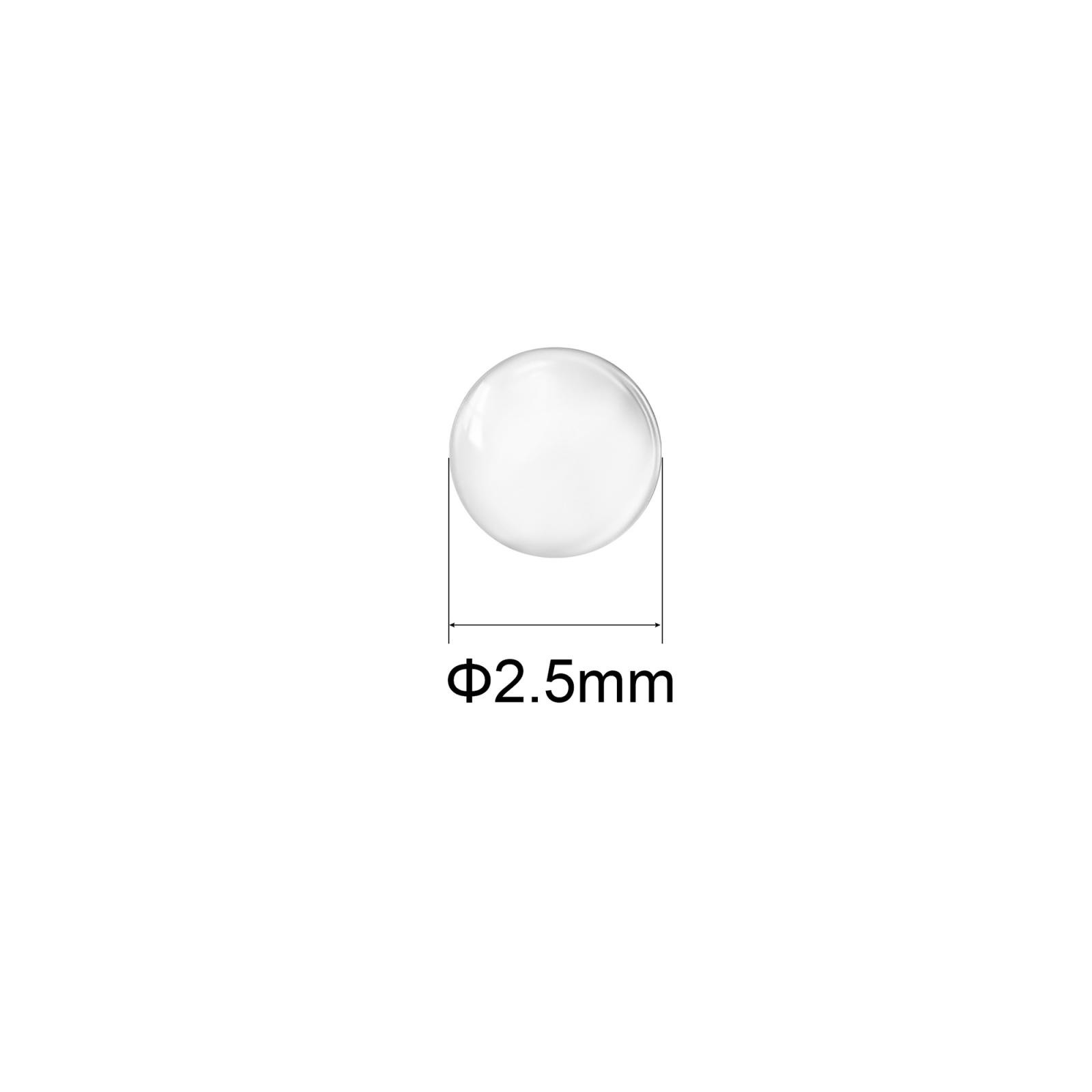 500pcs 2.5mm Solid Round Clear Glass Ball Boiling Stones Soda Lime Glass Beads