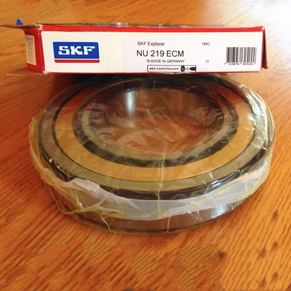 1PC SKF NU 219 ECM single row cylindrical roller bearing