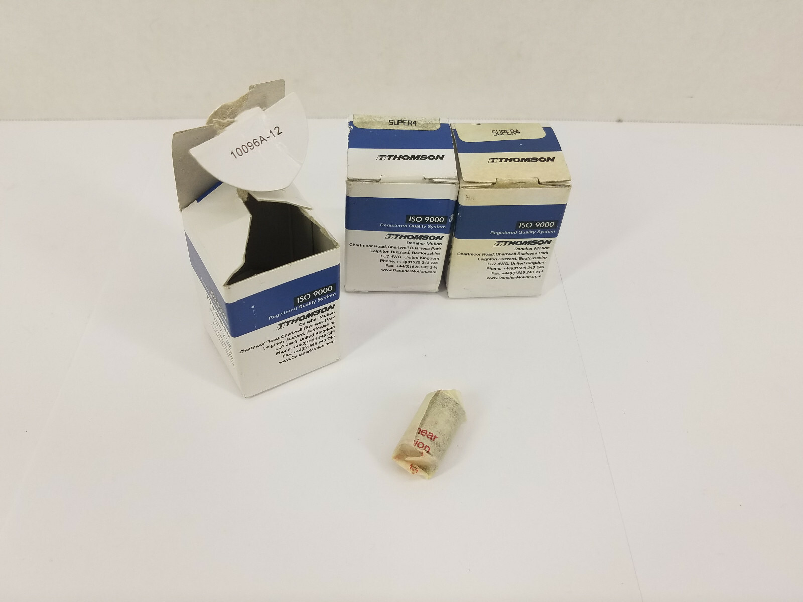(3) Thomson SUPER4 Super Ball Bushing Bearing (0.250 ID, 0.500 OD)