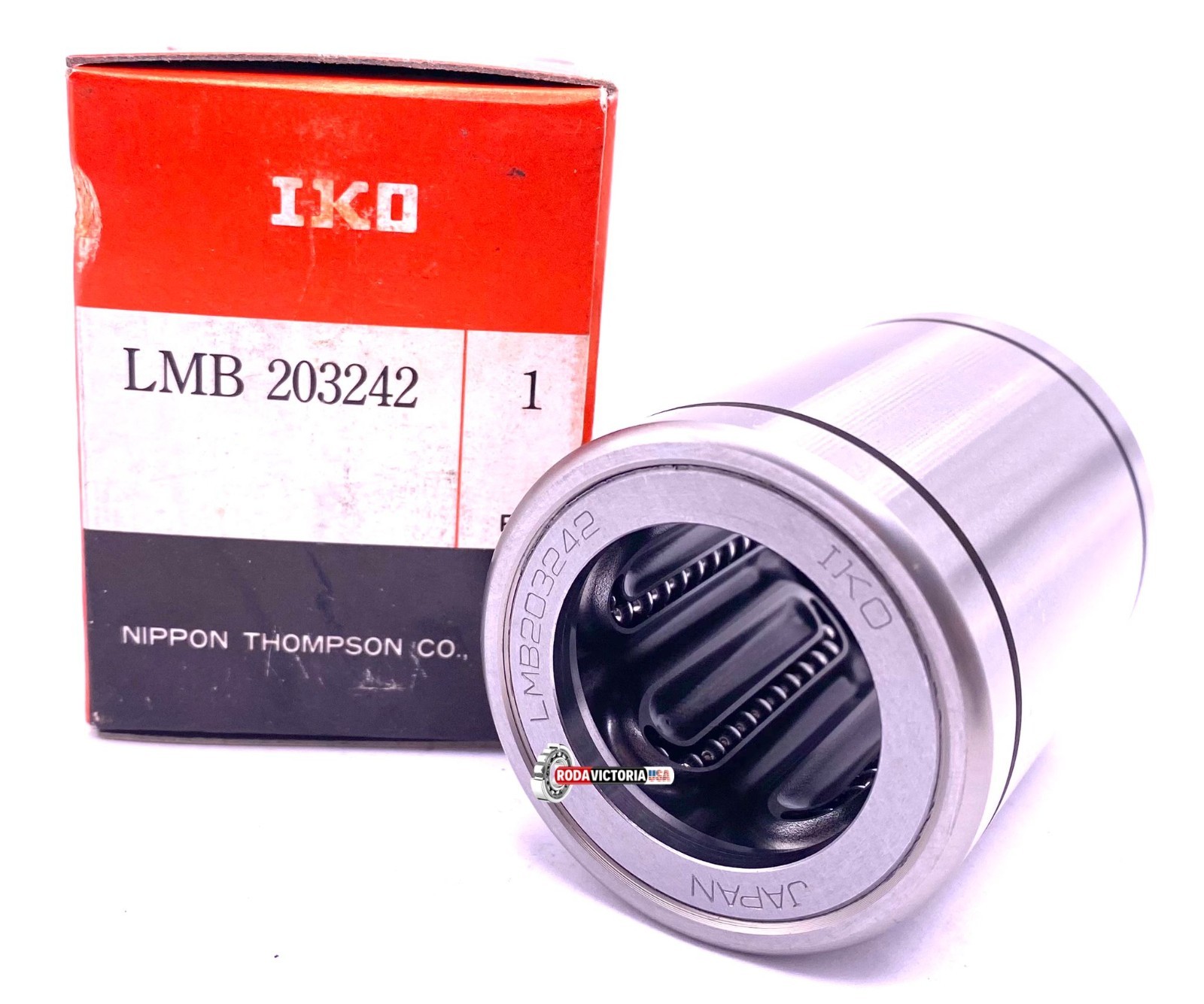 IKO Japan LMB203242 Linear Ball Bearing – 31.75 x 50.8 x 66.675 mm