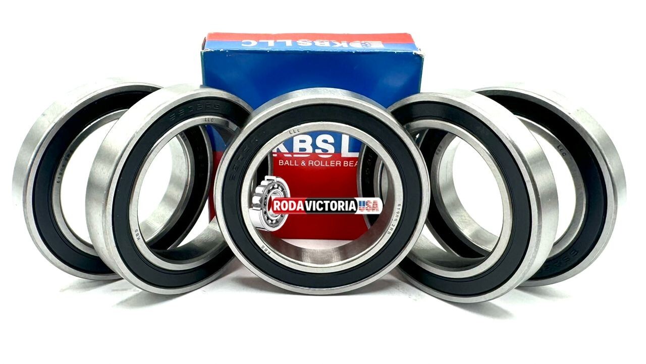 KBS 6909 2RS (5 QTY) DEEP GROOVE BALL BEARING, RUBBER SEALDED 61909 45x68x12 mm