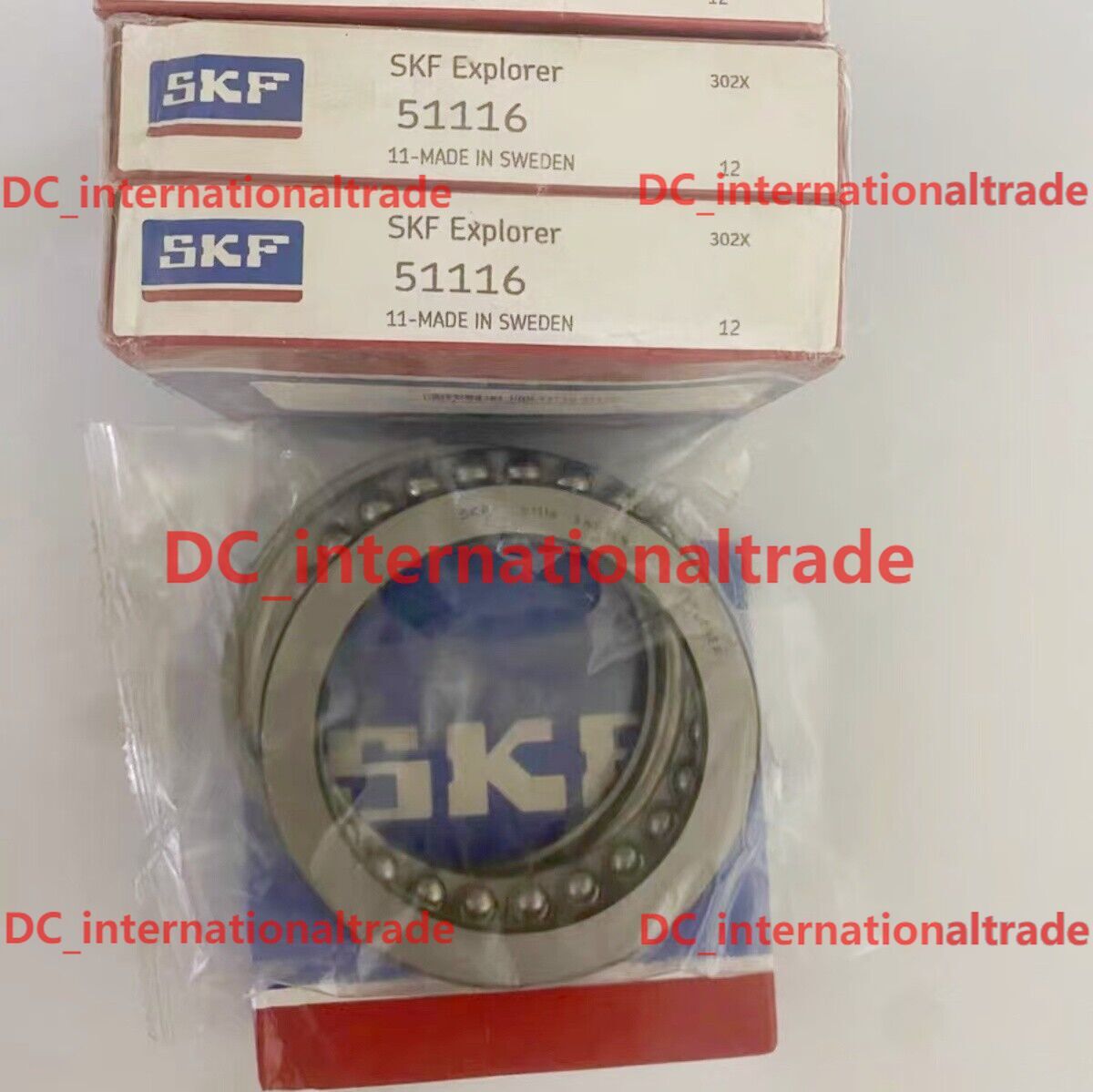NEW SKF 51116 thrust ball bearing 1PCS #AT