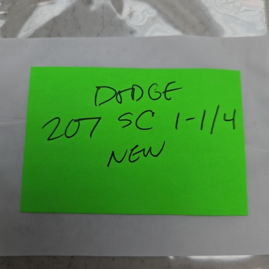 Dodge 207 SC 1-1/4 Mounted Bearing Insert 1-1/4″ Bore New See Pictures