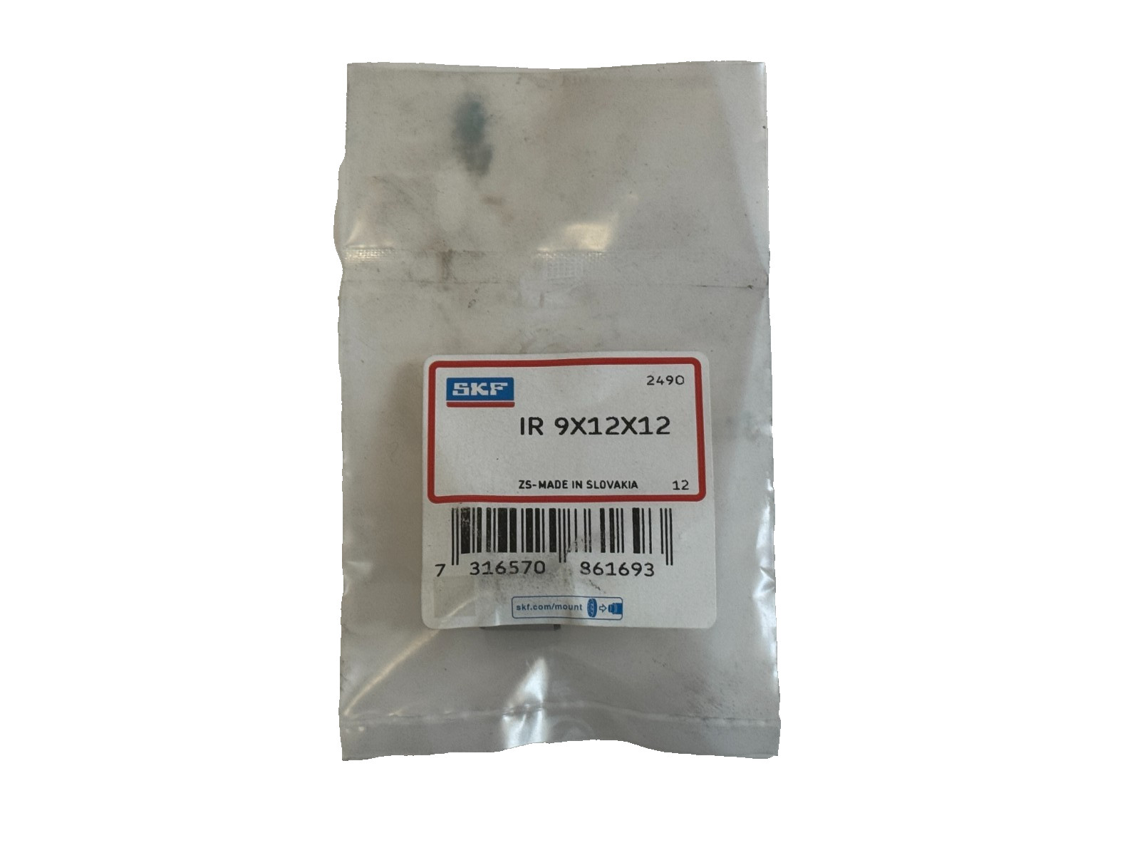 SEALED SKF IR 9X12X12 Needle Bearing IR-9X12X12