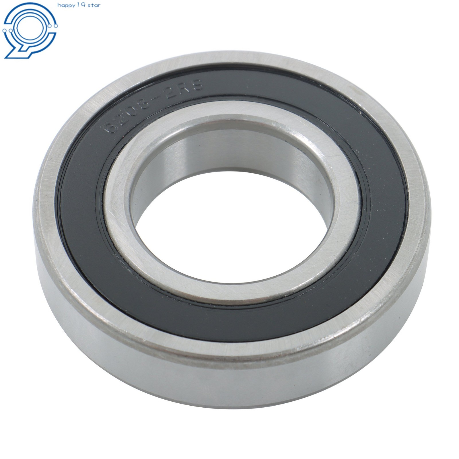 Rubber Sealed 6208-2RS Bearings 4pcs 40x80x18mm Deep Groove