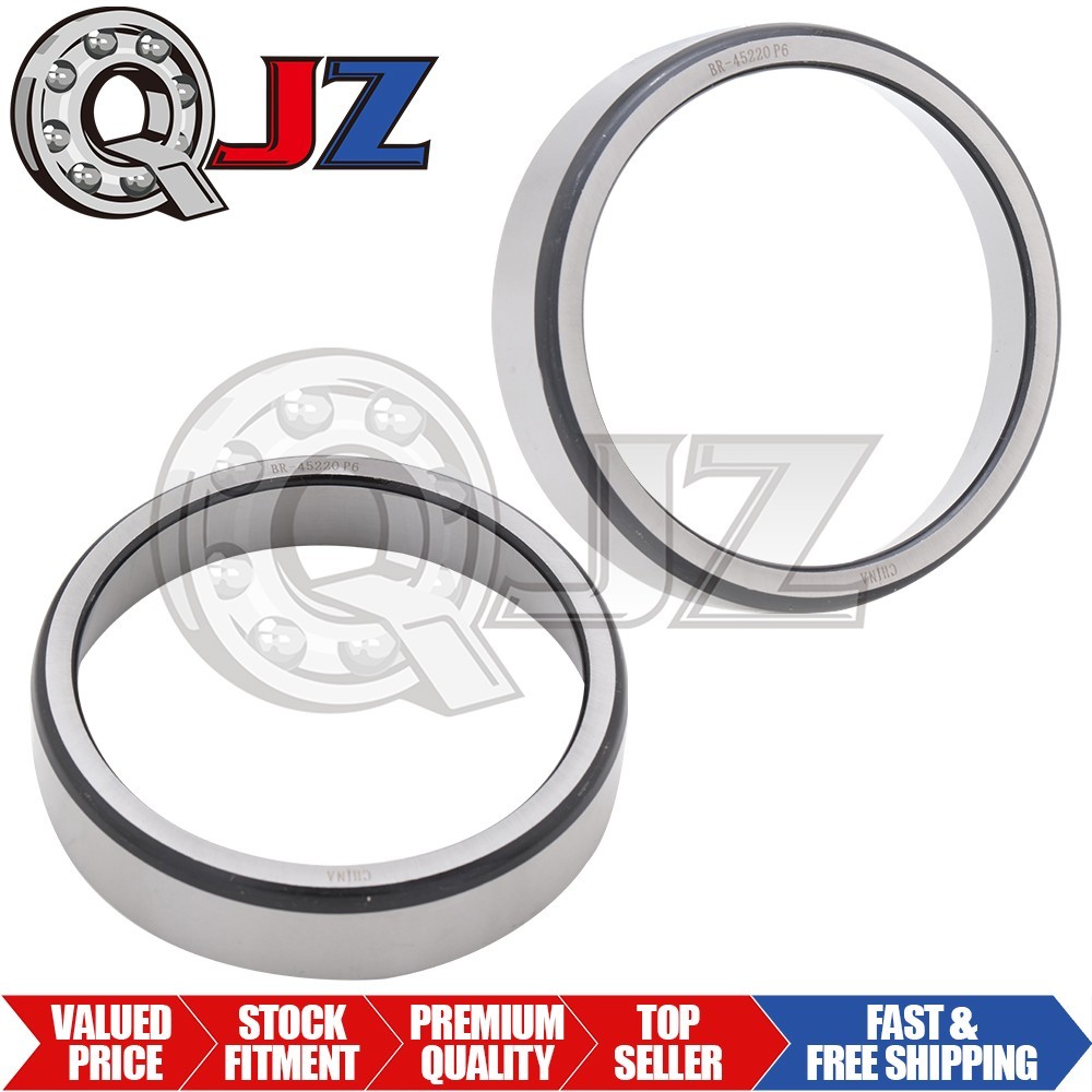 [2-Pack] 45220 Tapered Roller Bearing Single Cup [4-1/8 in OD x 15/16 in W]
