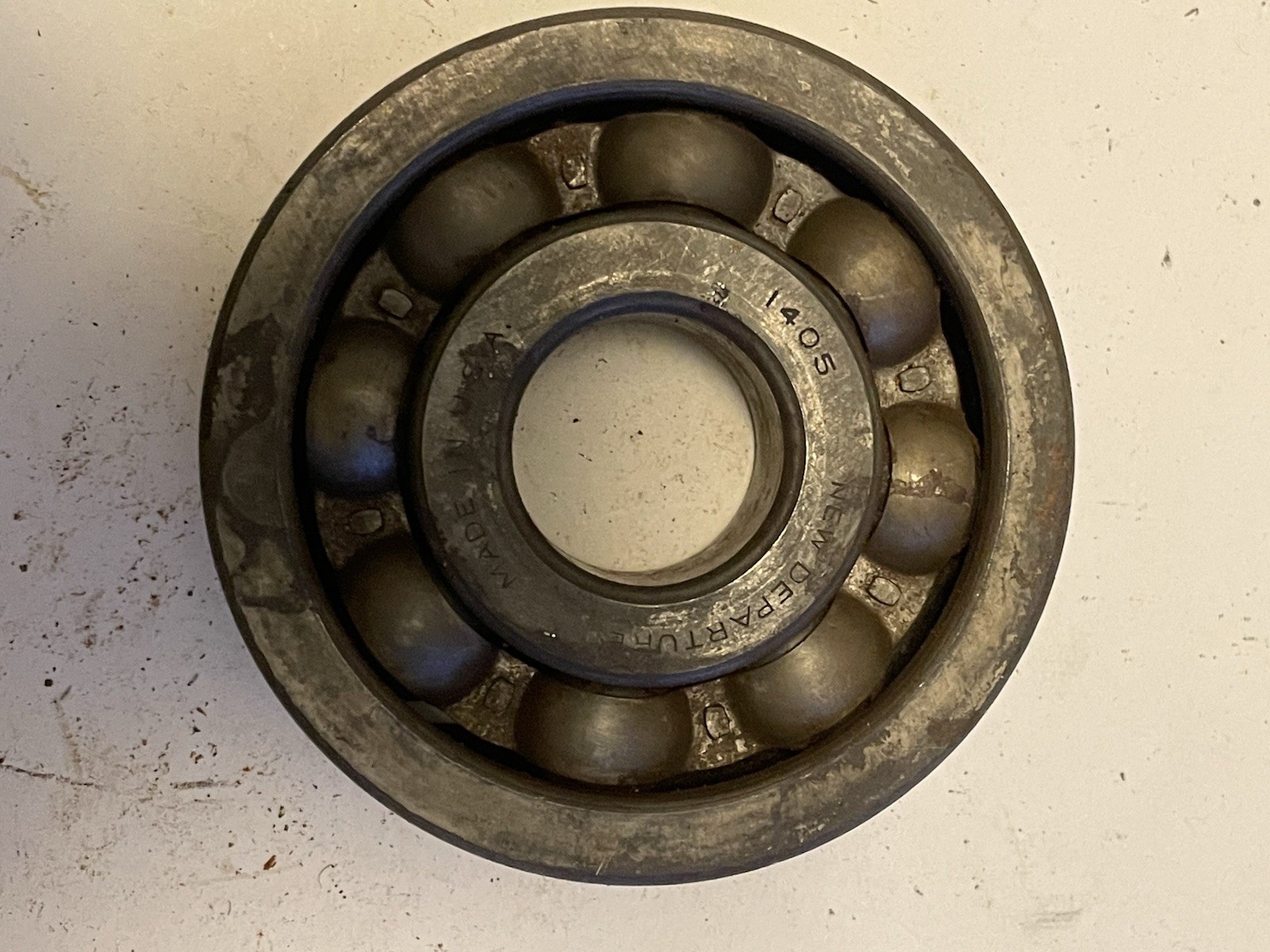New Departure 1405 Shielded Ball Bearing – See Description
