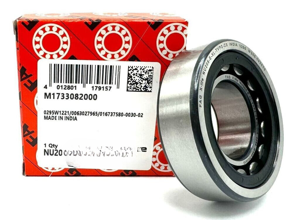 NU205 E XL TVP2 C3 FAG CYLINDRICAL ROLLER BEARING 25x52x15 new