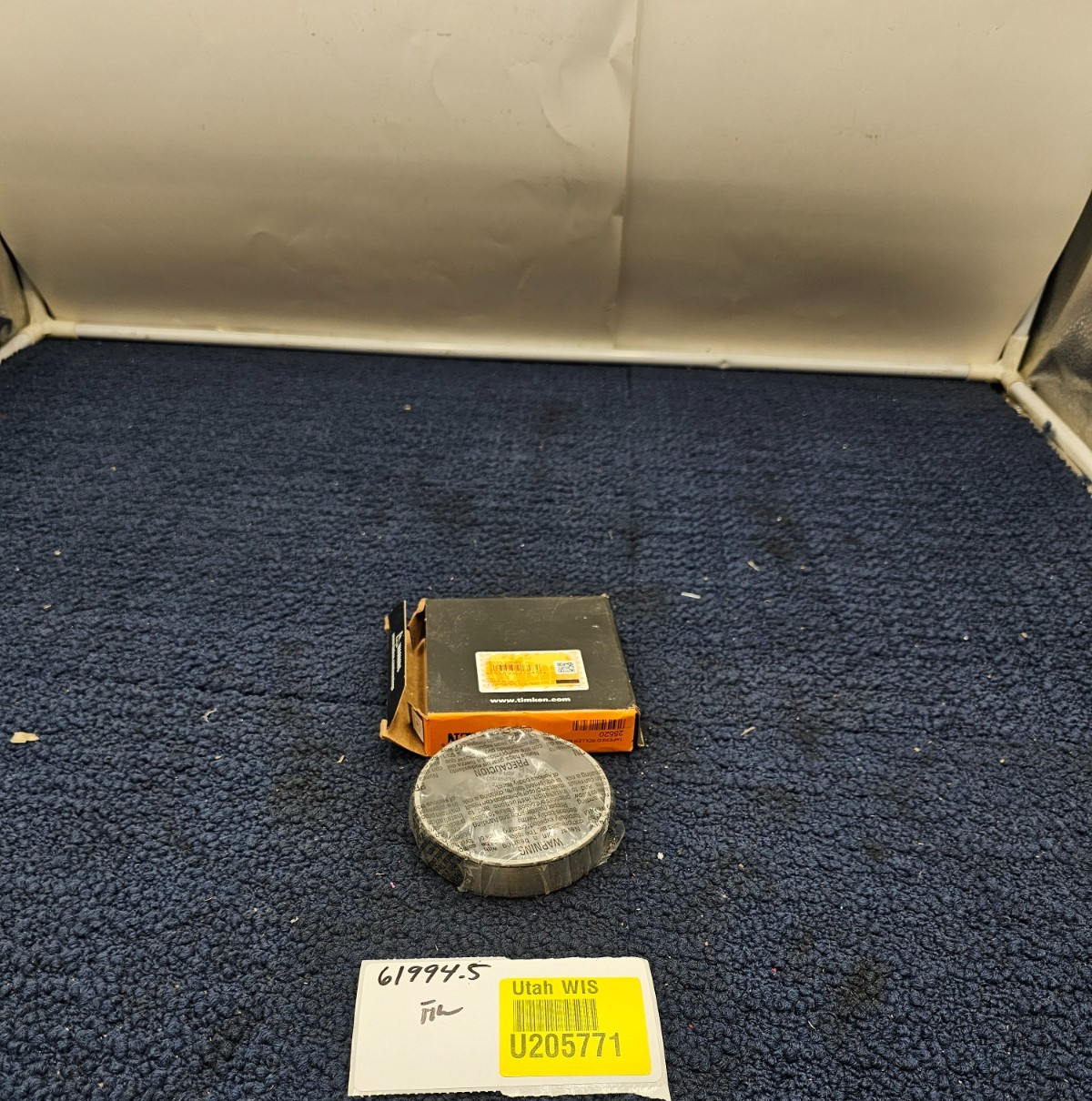 (QTY 2) TIMKEN 25520 Tapered Roller Bearing Cup 82.931 mm OD x 19.05 mm Width