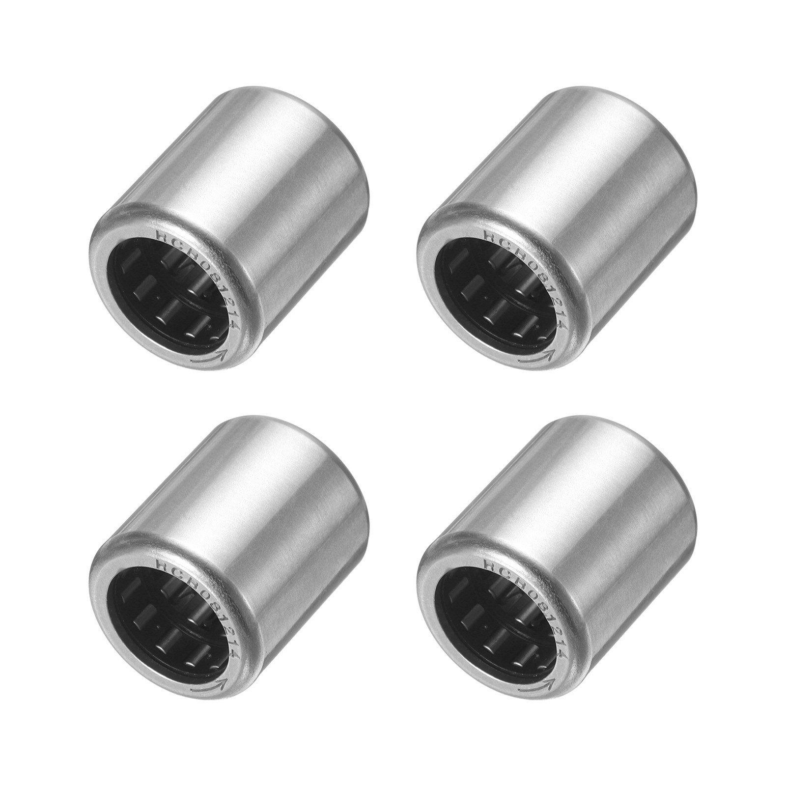 2 Pcs RCB081214 Needle Roller Bearings One Way Bearing 1/2×3/4×7/8, Bearing