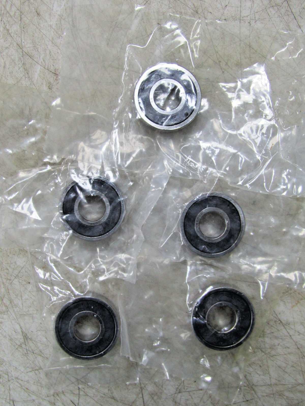 💥5) NEW 6000H SEALED RADIAL BALL BEARING 2″ OD x 1/2″ ID x 1/4″ W LOT OF 5
