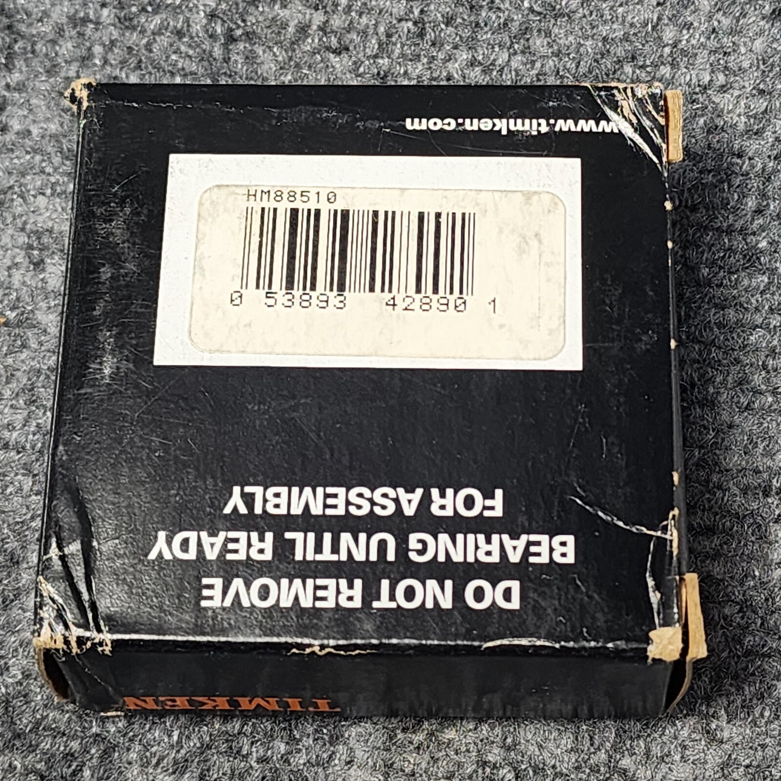 TIMKEN HM88510 Tapered Roller Bearing 2.8750 in OD, 0.9063 in Width