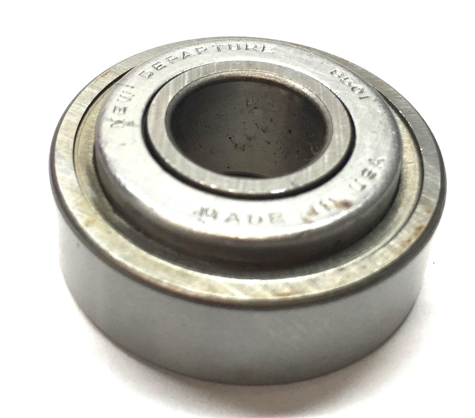 New Departure Single-Side Seal Steel Roller Ball Bearing (No Box) 8501 NOS