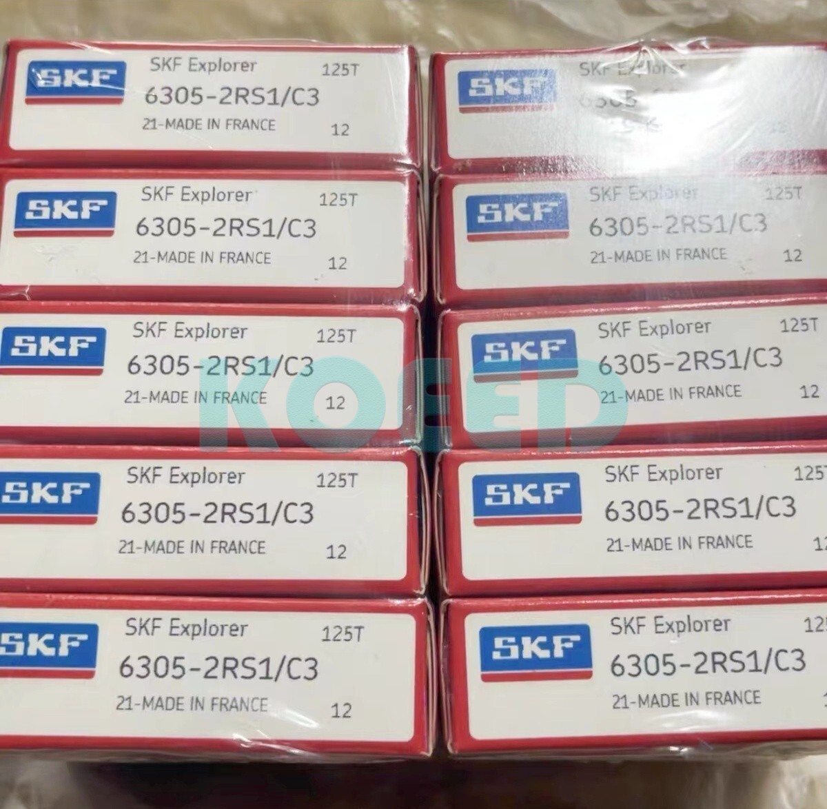 NEW SKF 6305-2RS1/C3 single row deep groove ball bearing 1PCS #DC