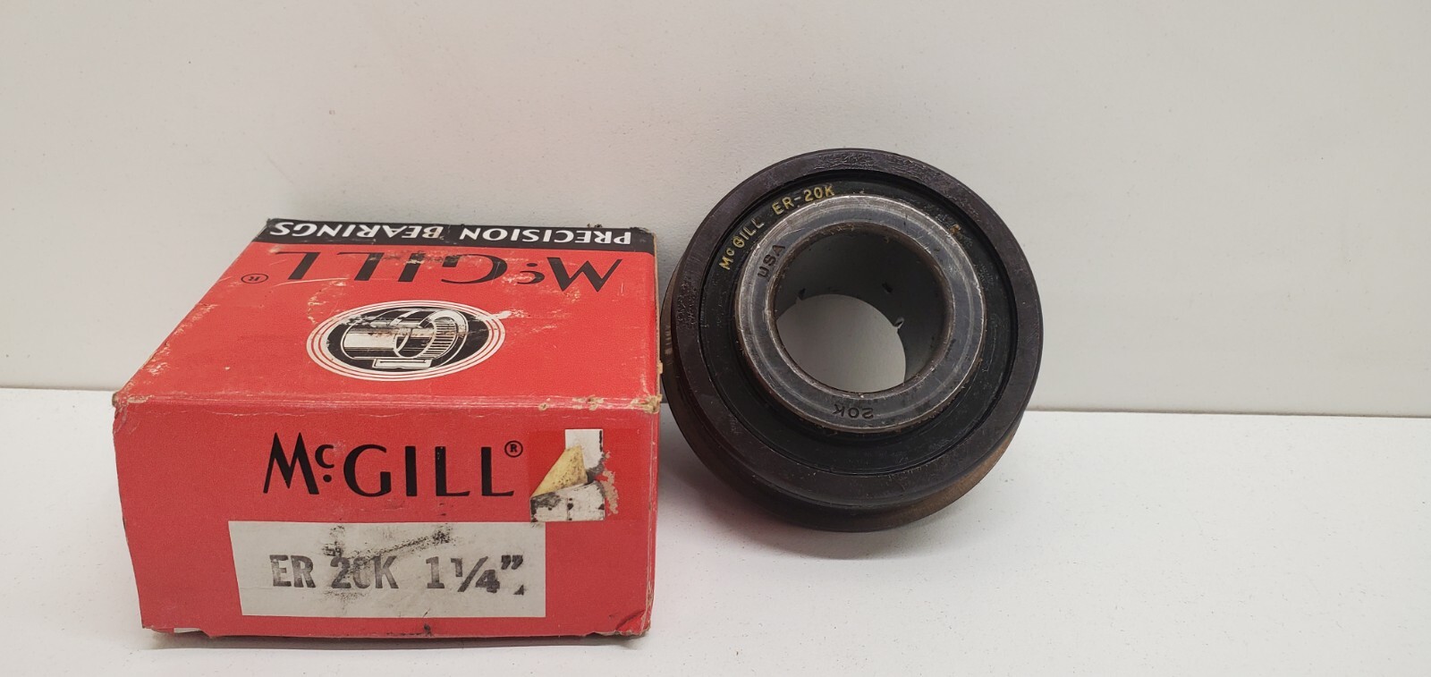 NEW IN BOX! MCGILL BALL BEARING INSERT ER 20K 1-1/4″