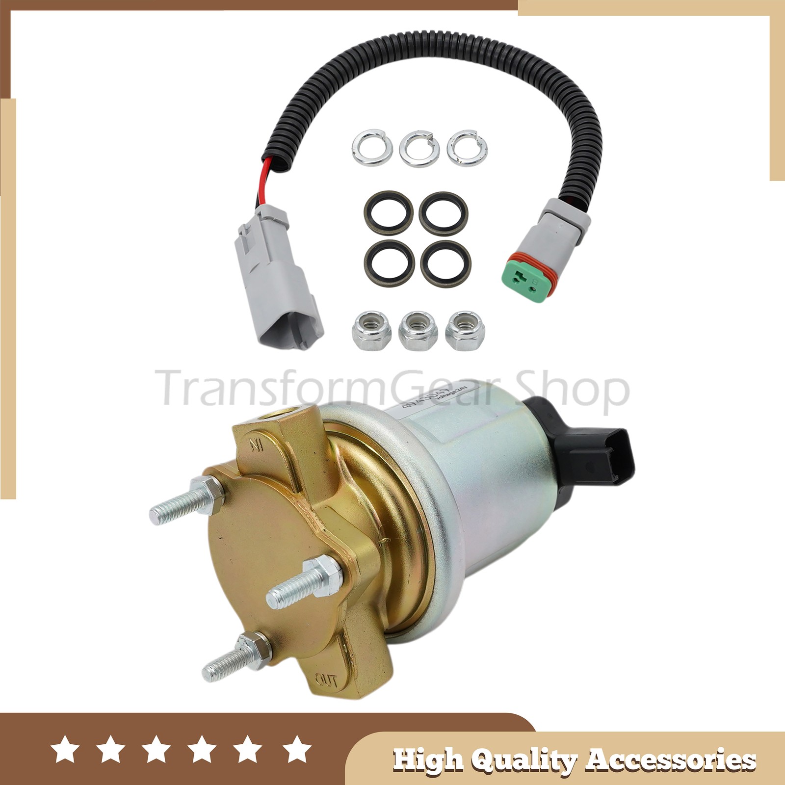 24V Fuel Transfer Pump Fuel lift Pump 4932708 4943049 5362274 4935731 For QSB5.9
