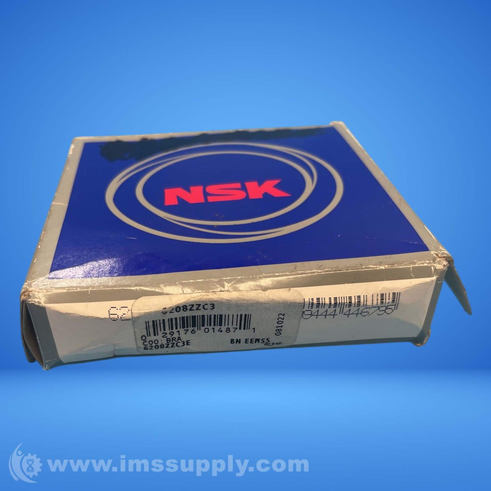NSK 6208ZZC3 Deep Groove Ball Bearing FNOB