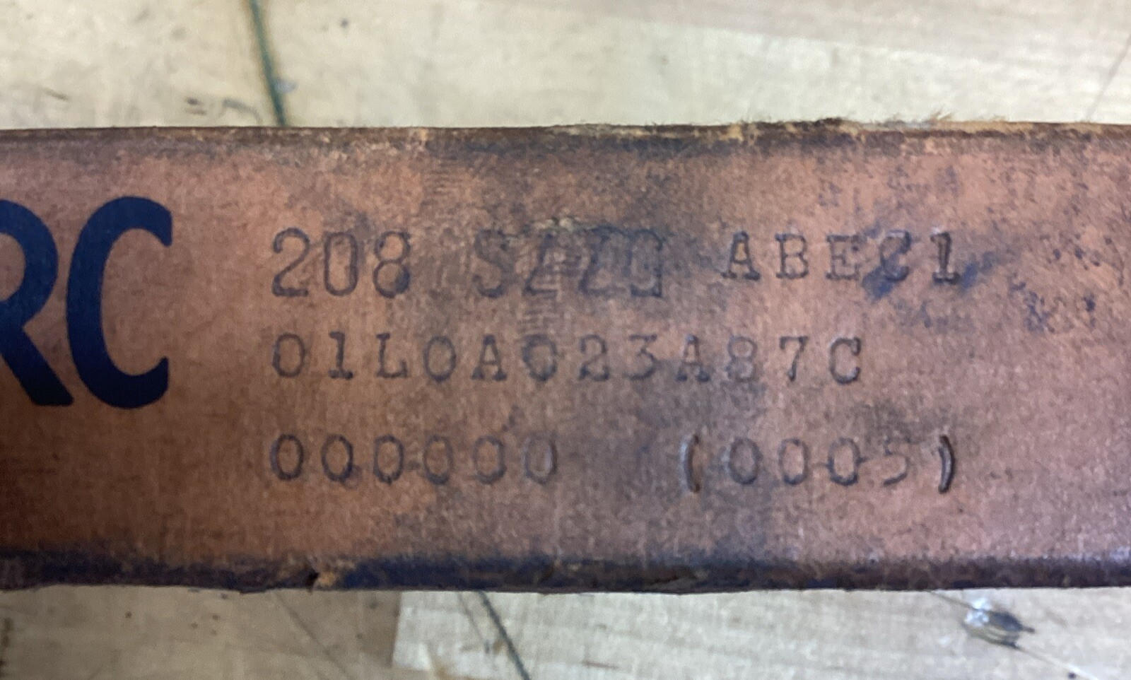 208SZZ MRC Single Row Ball Bearing E5