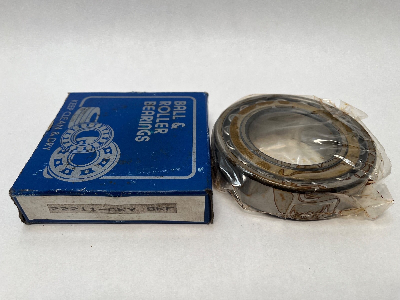 SKF 22211-CKY Spherical Bearing 55x100x25 mm 22211-C-K-Y 22211CCKY USA