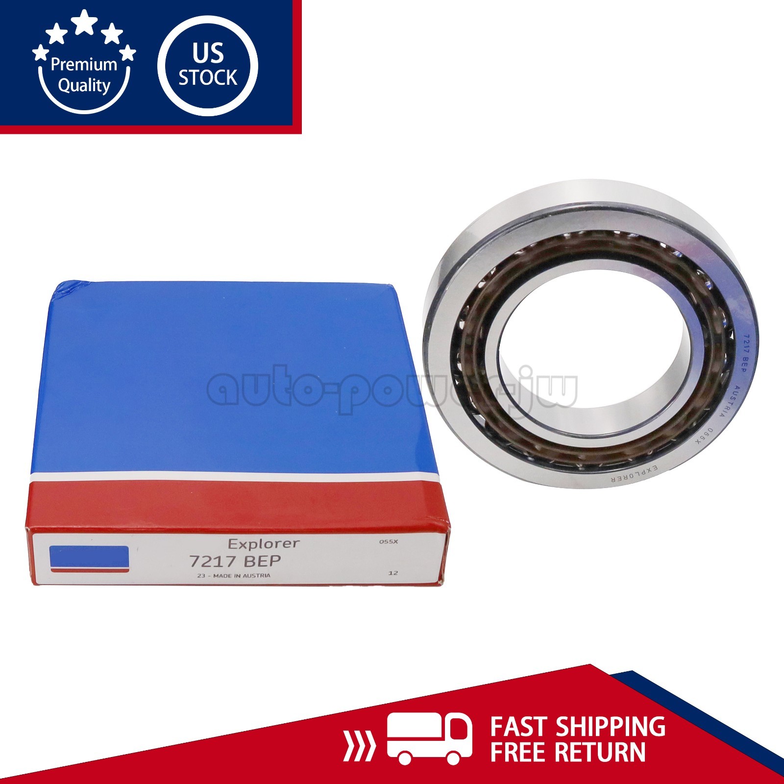 NEW Fits For SKF 7217 BEP Angular Contact Bearing 85mm Bore US