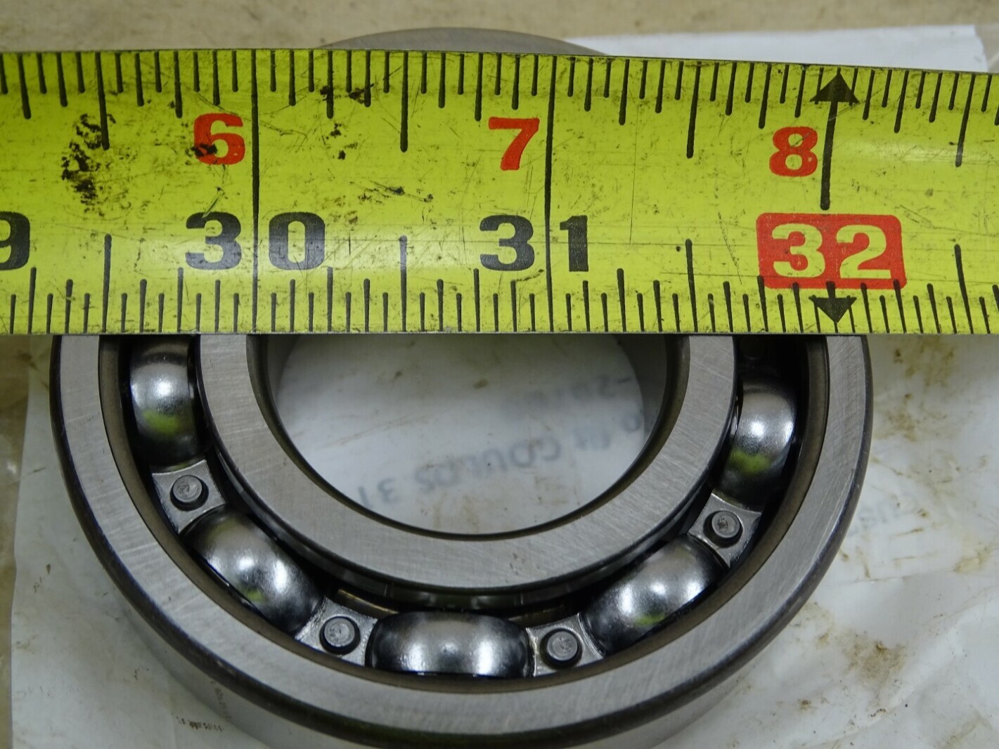 SKF Explorer Double Row Bearing 1.378″ Bore, 2.835″ OD, .669″ Wide, 6207/C3