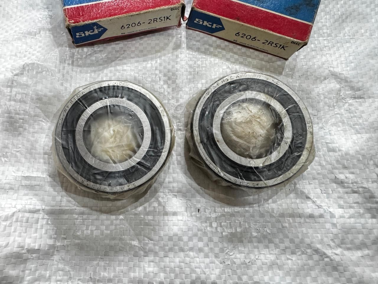 6206-2RS1K SKF DEEP GROOVE BALL BEARING WITH TAPERED BORE 30x62x16mm, 6206-2RS1K