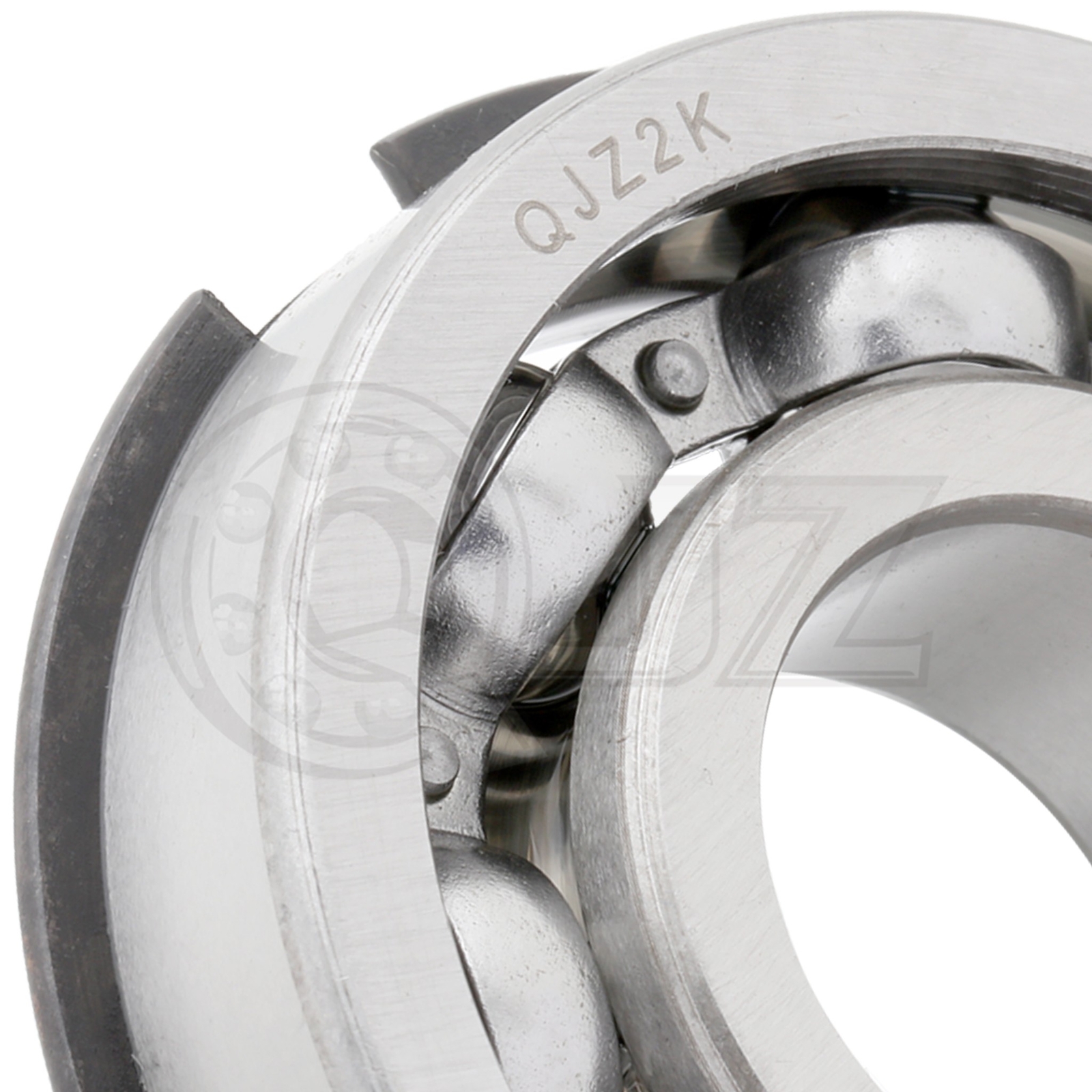[Qty.8] 6305-OPEN Deep Groove Bearing W/ Snap-Ring [25mm ID x 62mm OD x 17mm W]