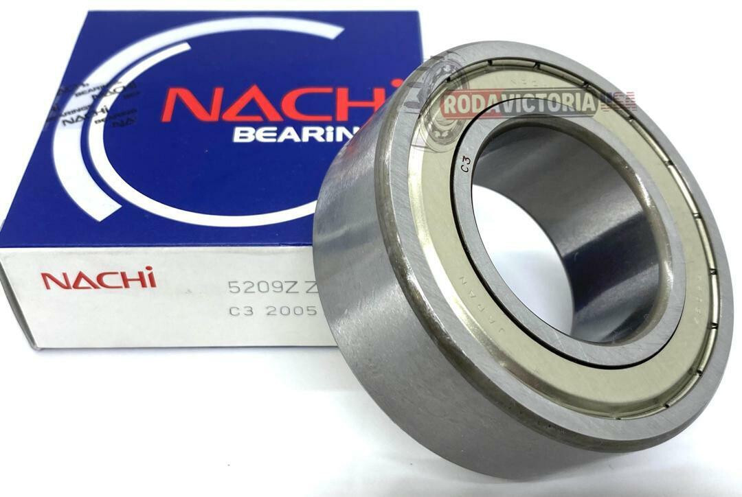 5209ZZ C3 Nachi JAPAN Angular Contact Shielded Japan 45x85x30.2mm Ball Bearings