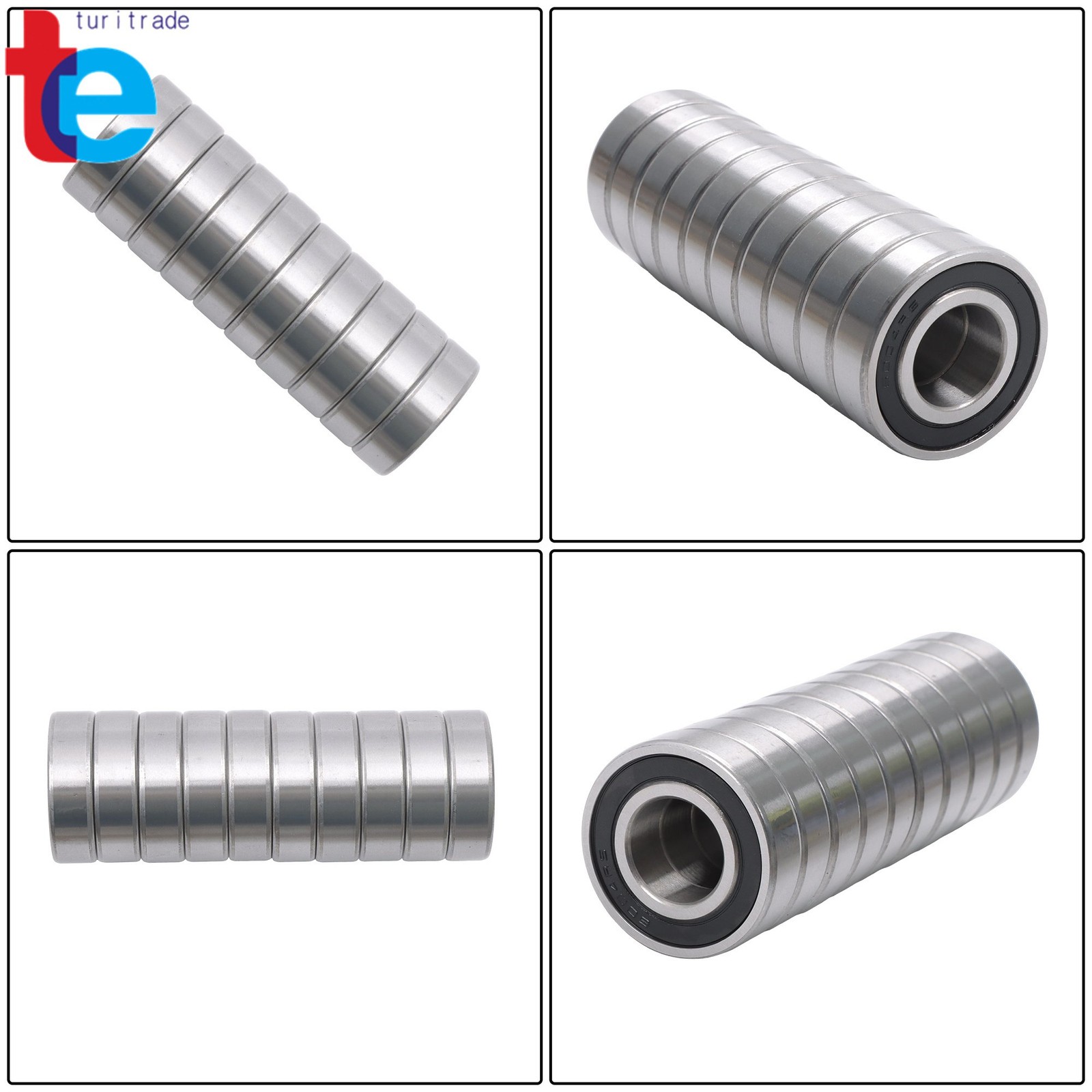 6004-2RS C3 Ball Bearings 10 Pack 20mm ID 42mm OD 12mm Wide Premium Sealed