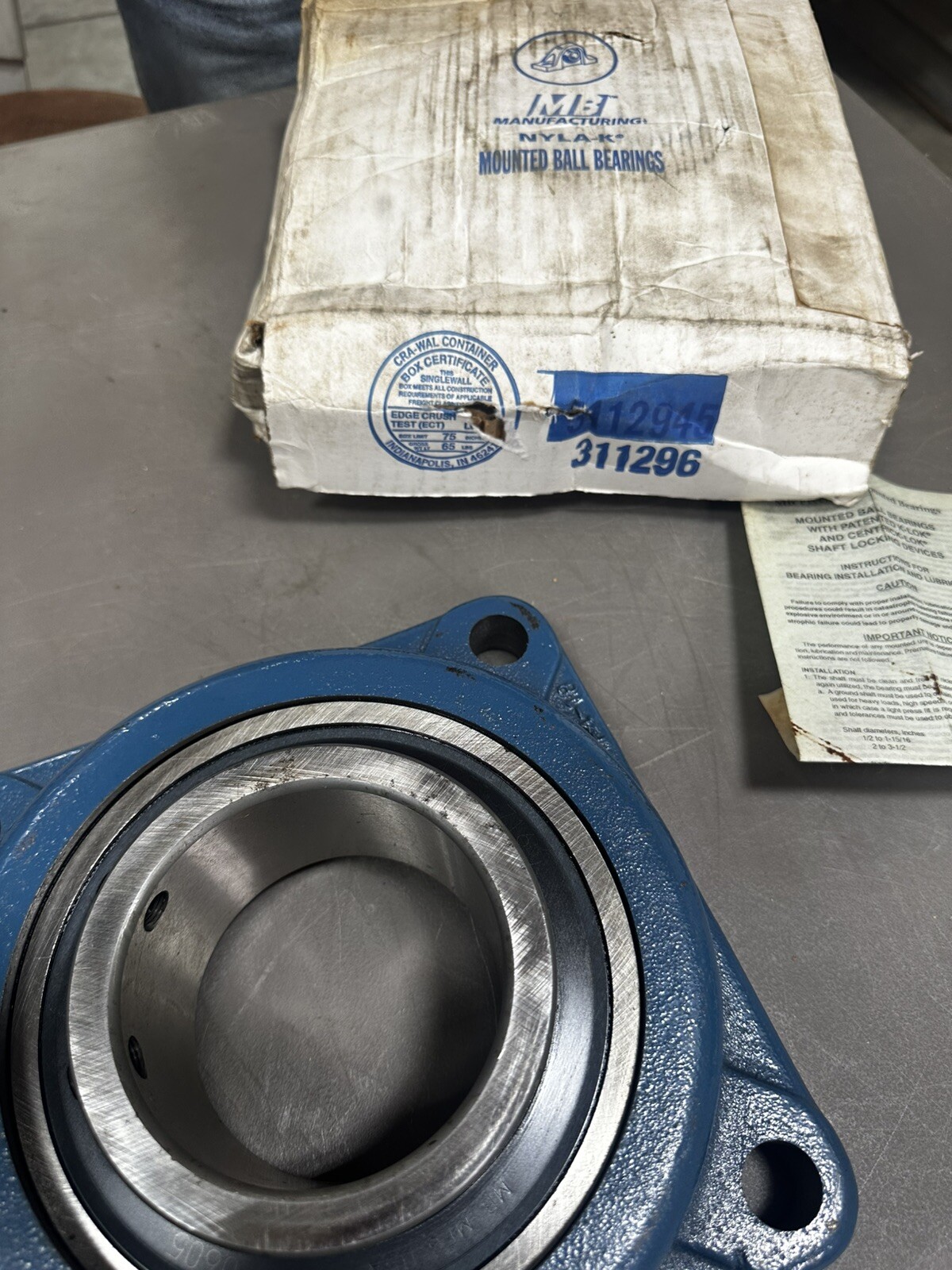 MB Nyla-K Flange Bearing FC4353-716