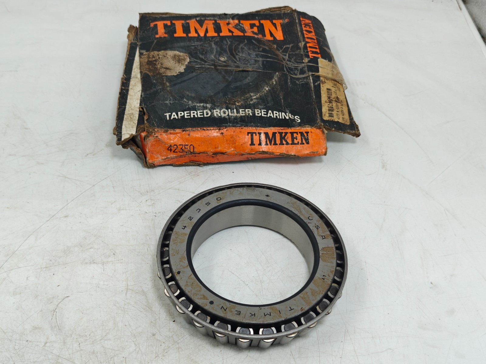 42350 Timken Tapered Roller Bearing Cone Only Timken 42350 USA ID 3-1/2 in