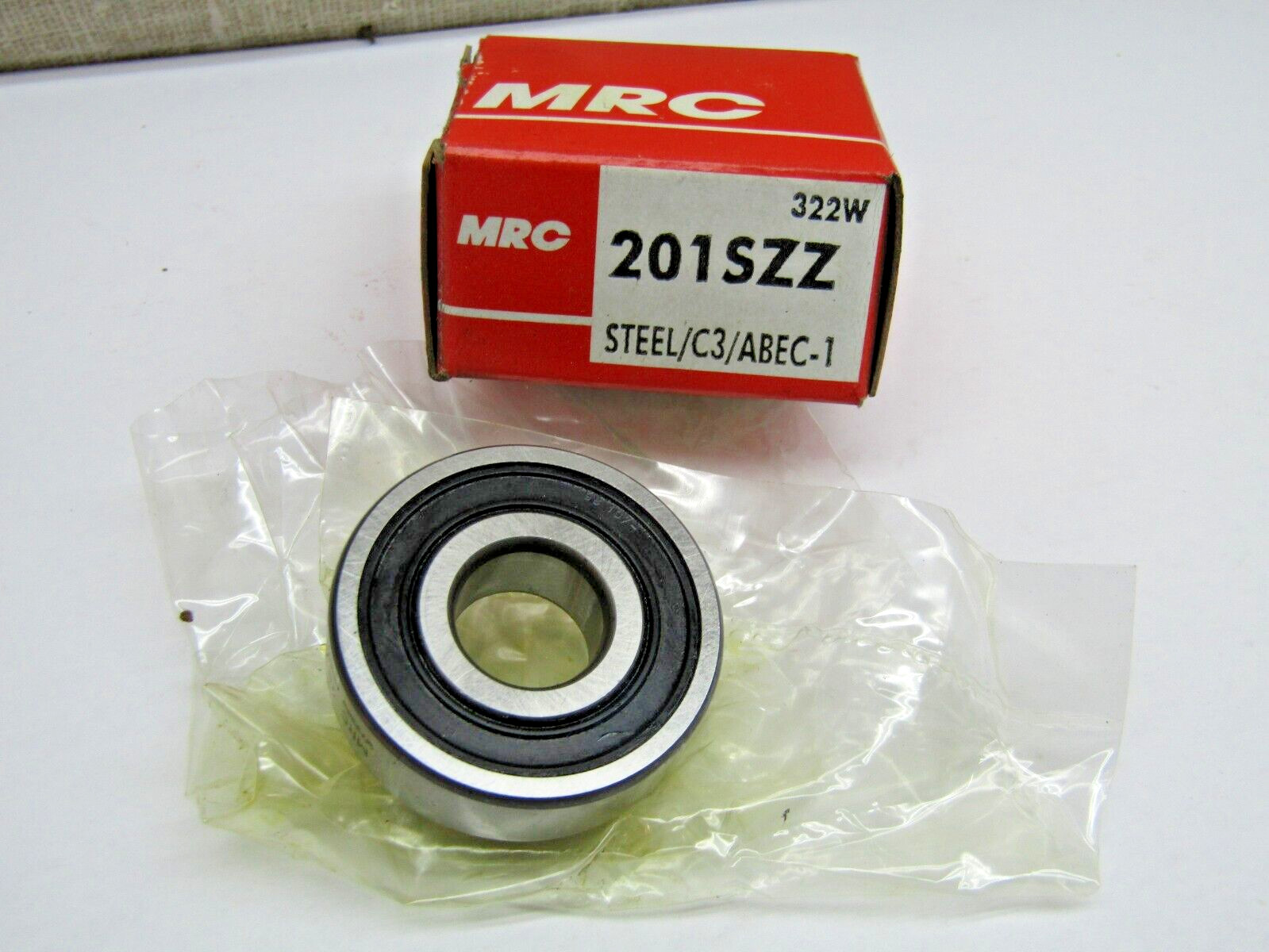 MRC SKF 201SZZ 12 mm x 32 mm x 10 mm Sealed Bearing