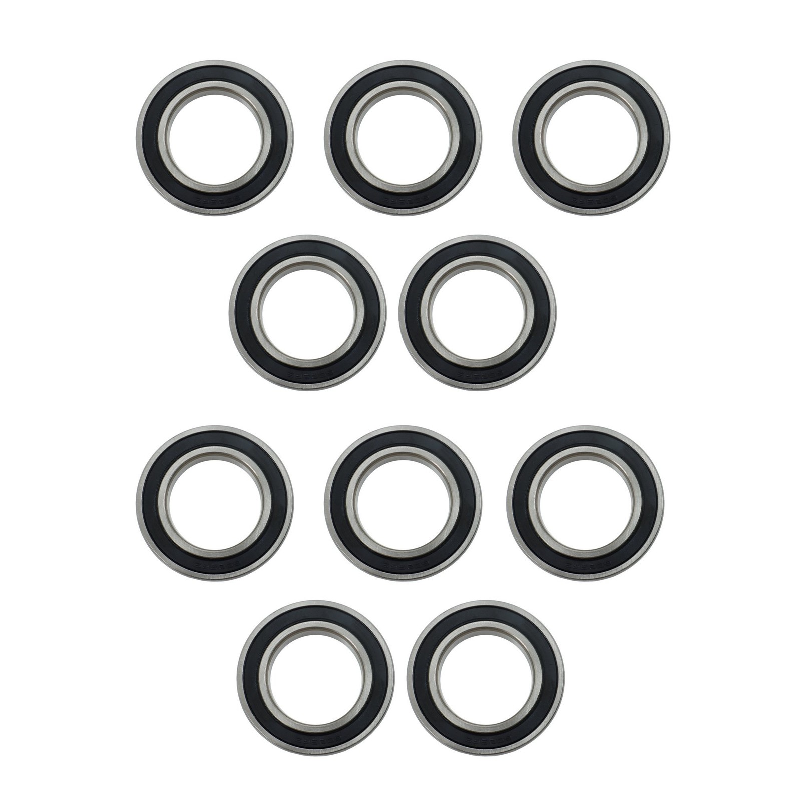 6009-2RS Deep Groove Bearings 10pcs 45x75x16mm Pre-Lubed Sealed