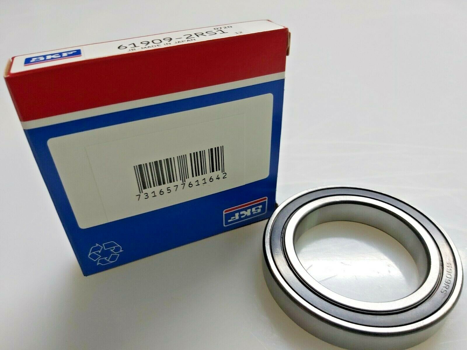 SKF 61909-2RS1 Thin Section Deep Groove Bearing 45X68X12mm