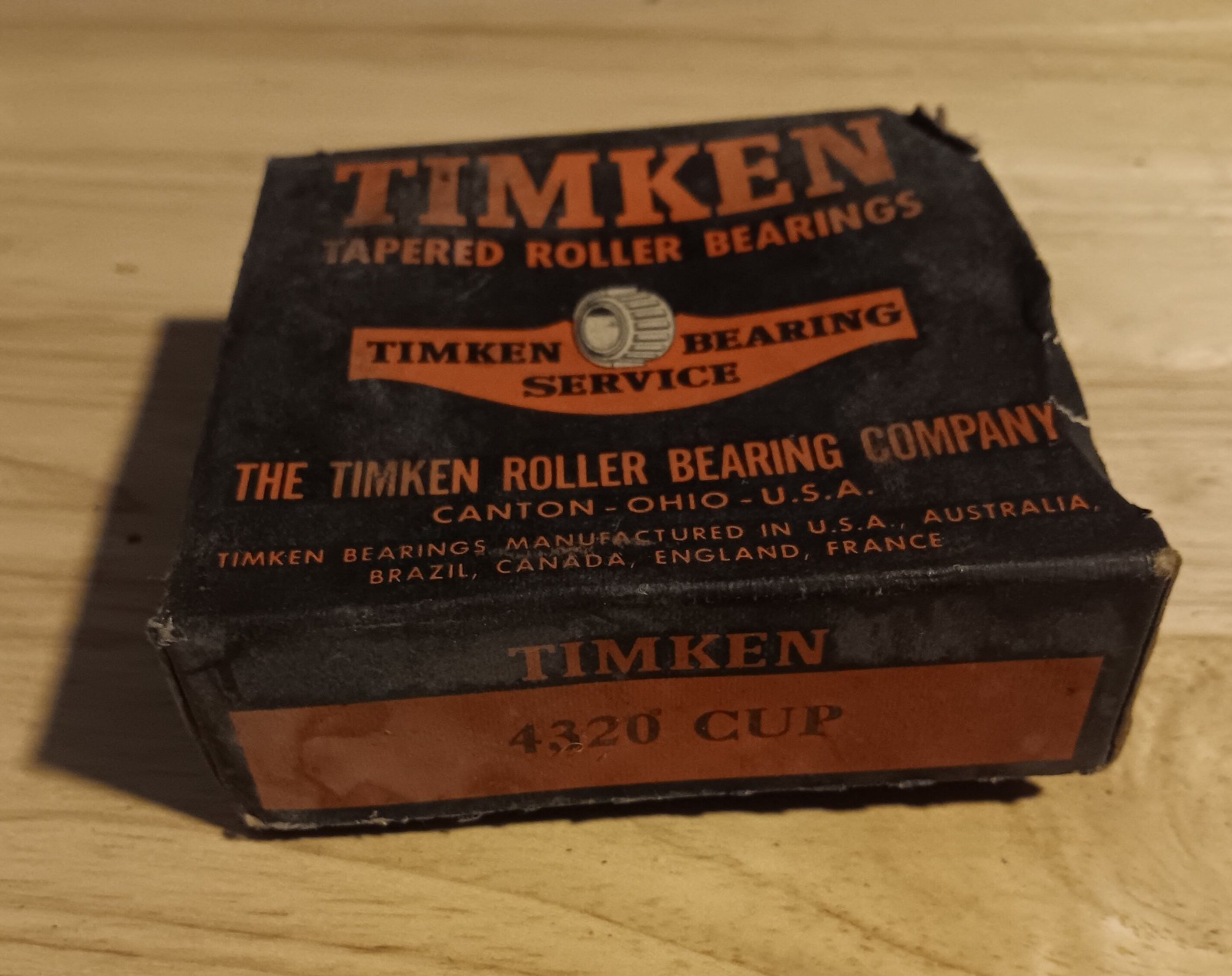4320 Timken 0 x 88,5 x 33,33 mm TAP. ROLL. SINGLE ROW CUP