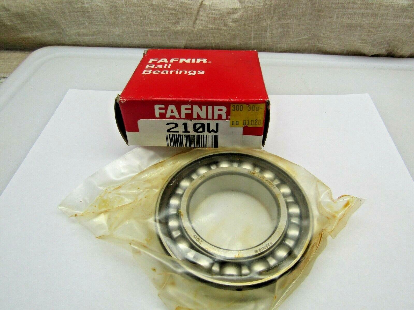 Timken Fafnir 210W 50mm X 90mm X 20mm Open Bearing Made in USA