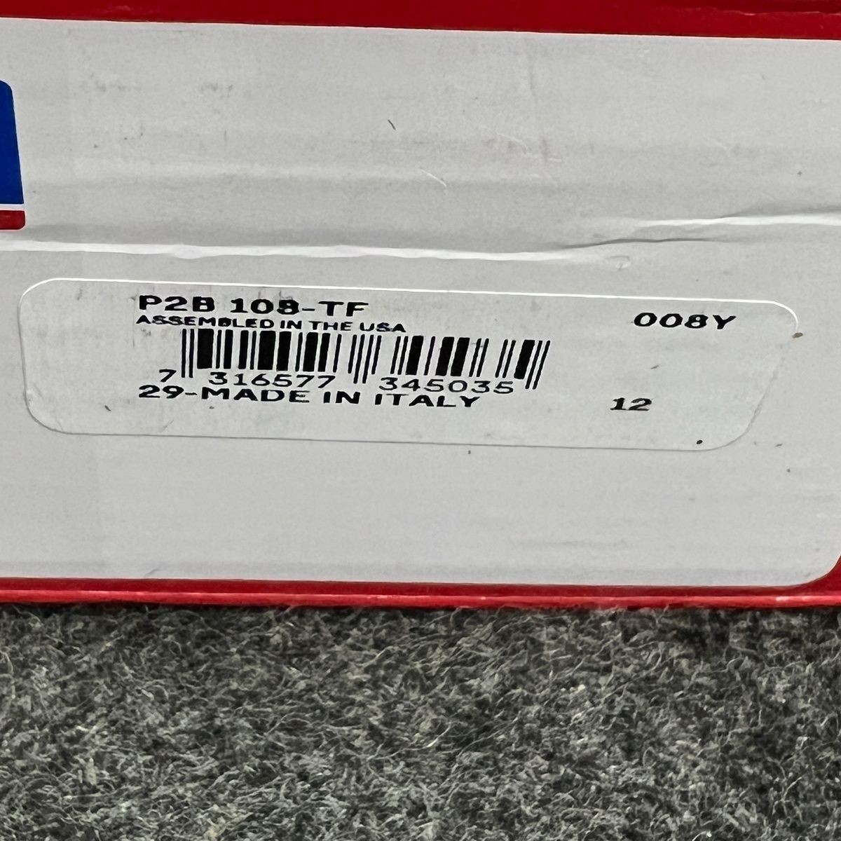 SKF Pillow Block Ball Bearing, 2-Bolt Base, 1-1/2 in Bore, Cast Iron, P2B108-TF