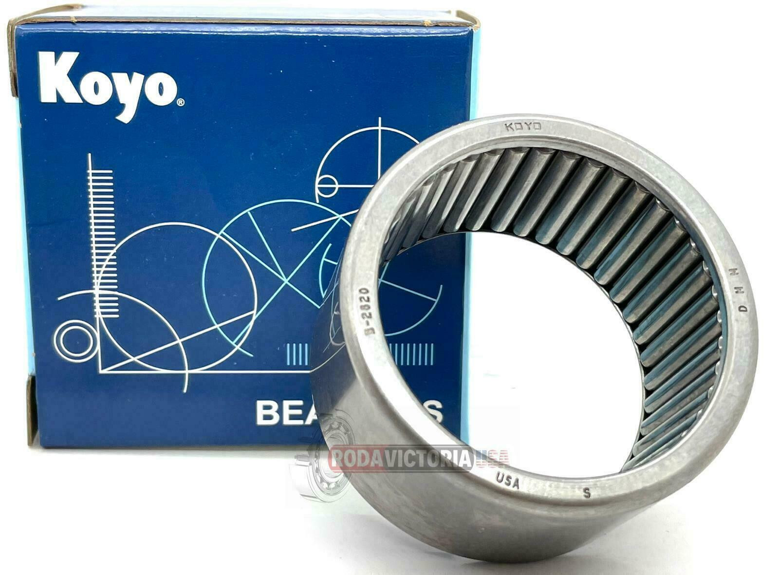 KOYO B2820 Full Complement Needle Roller Bearing Premium 1-3/4×2-1/8×1-1/4″ USA
