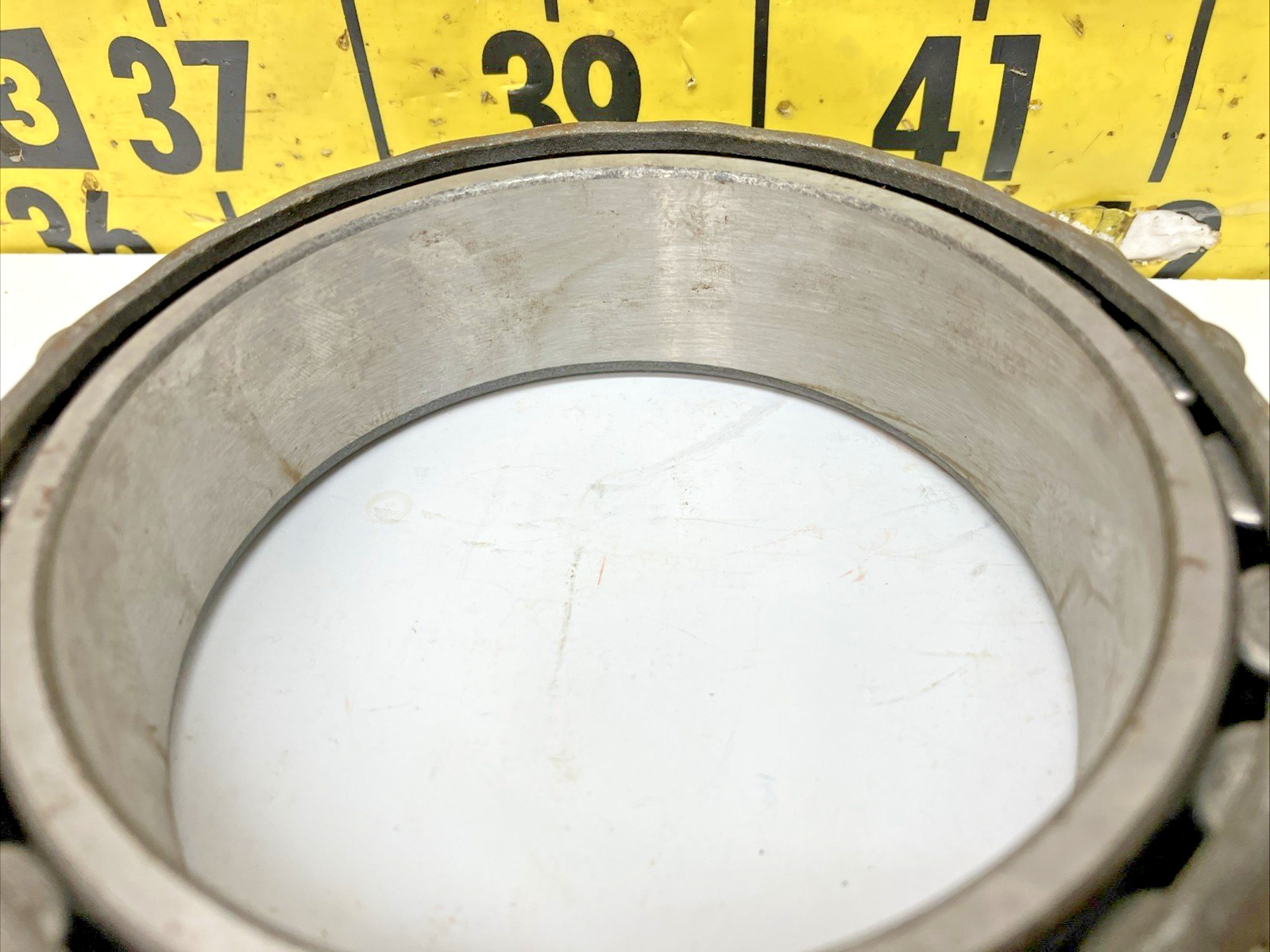 NOS Timken Tapered Roller Bearing 497 Bore: 3.37″ x OD 5.375″ x Width 1.172″ (1)