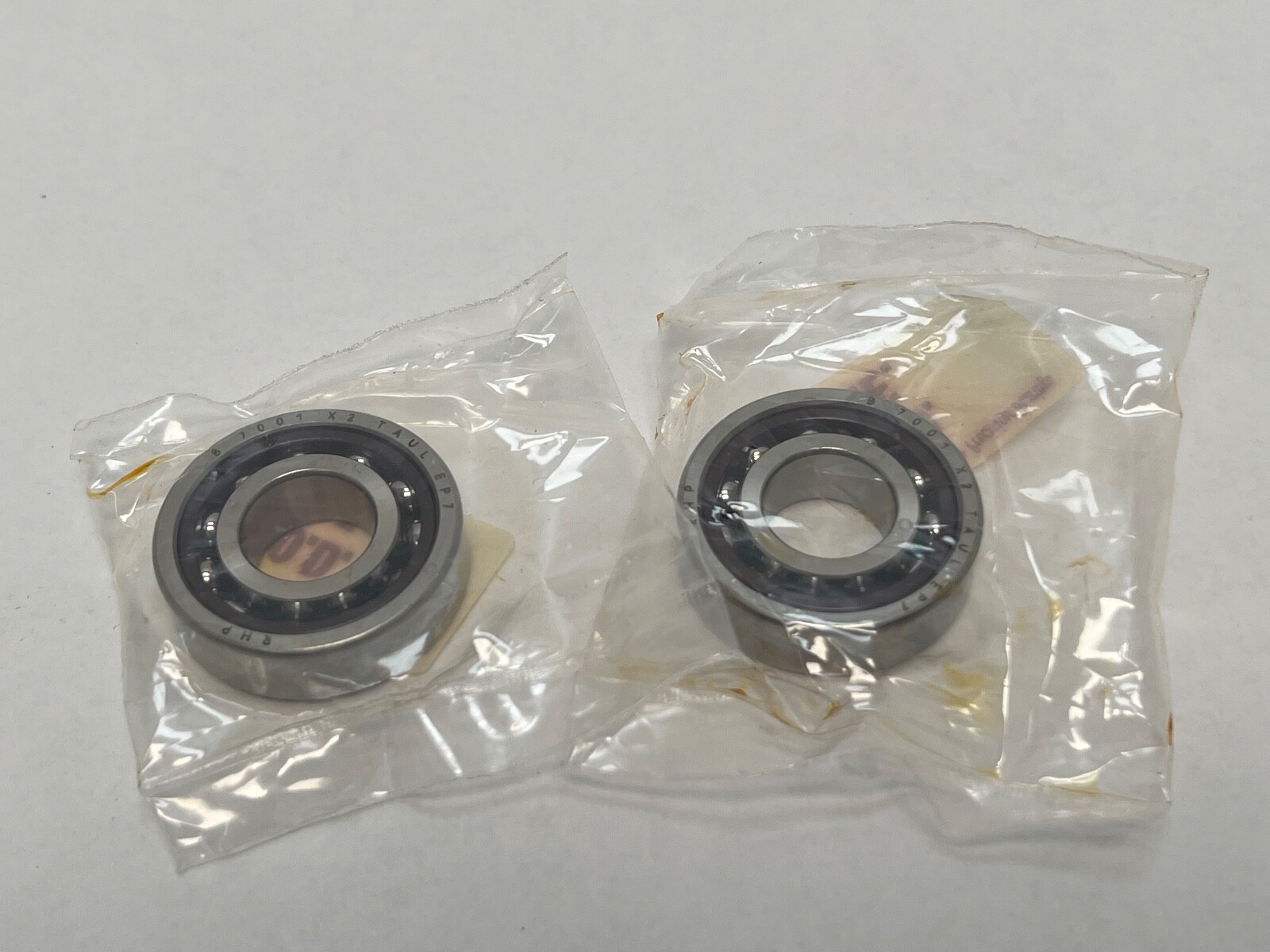 RHP 7001CTDULP4 Bearing 12x28x8 mm 7001-C-T-DUL-P4 B7001X2TADUEP7 England 2 Pcs