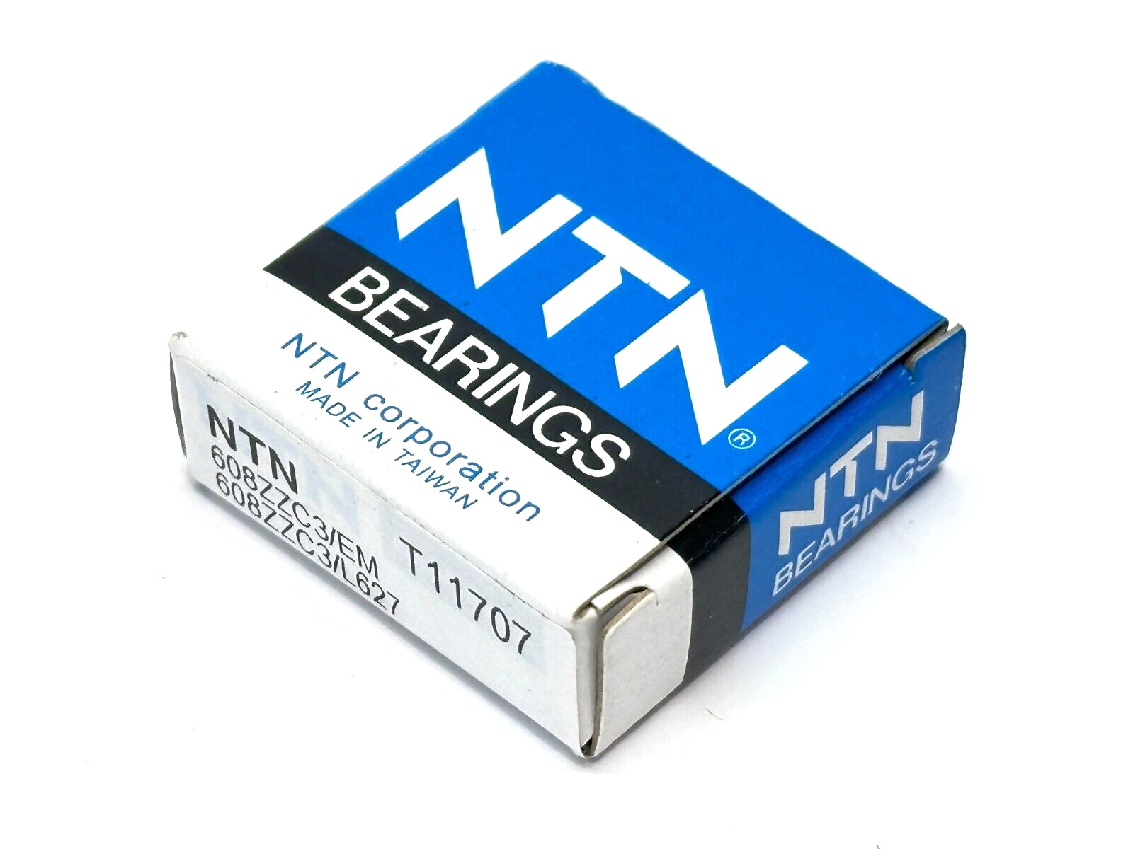 NTN 608ZZC3/EM Radial Ball Bearing 8mm Bore 22mm OD 7mm Width 608ZZC3/L627