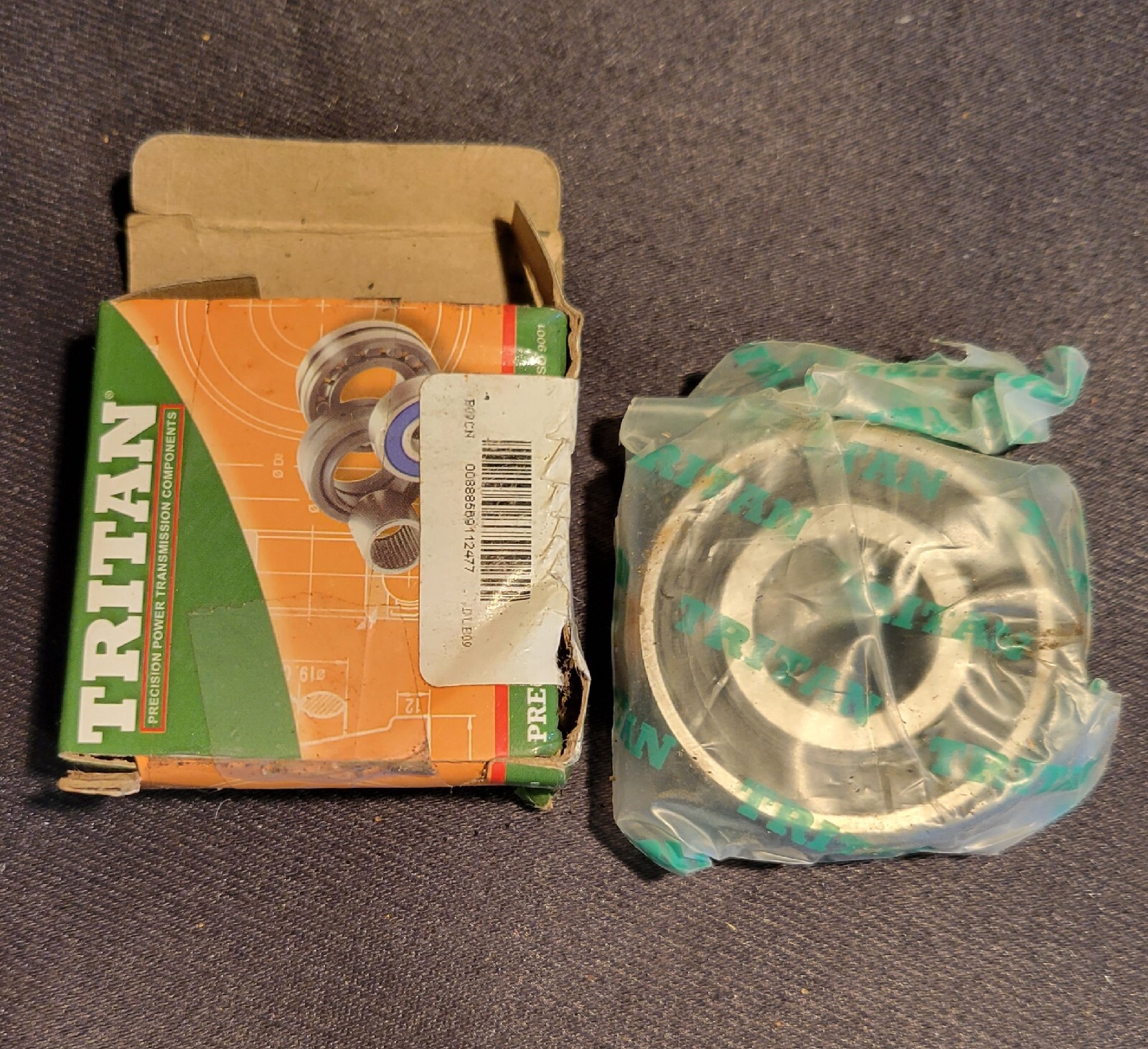 Tritan Precision Bearings 6203×5/8 2RS/C3 PRX, Open Box