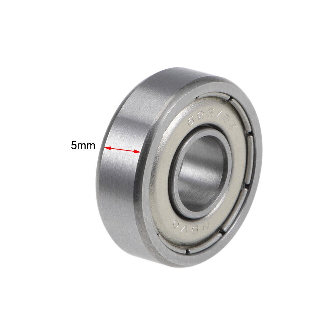 2pcs R1660ZZ Ball Bearings 6x16x5mm Double Shielded Chrome Steel