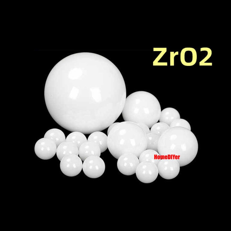 High Precision Zirconium Oxide Ceramic Bearing Balls ZRO2 Ball Diameter 1mm-30mm