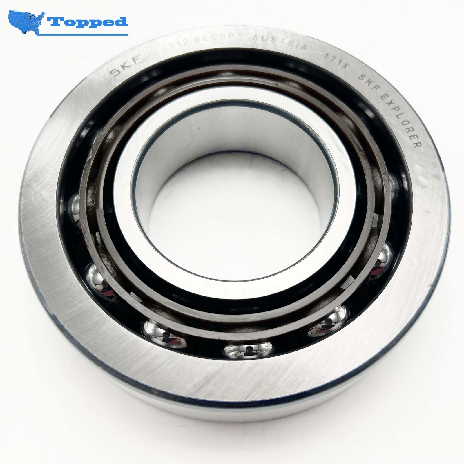 New SKF 7312 BECBP Angular Contact Ball Bearing 60x130x31 mm