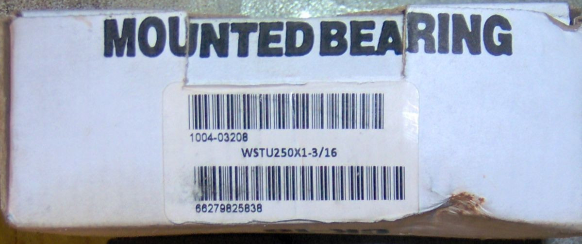 WSTU250X1-3/16 Wide Slot Take-Up Bearing Unit 1 3/16″ Bore HUB CITY 1004-03208