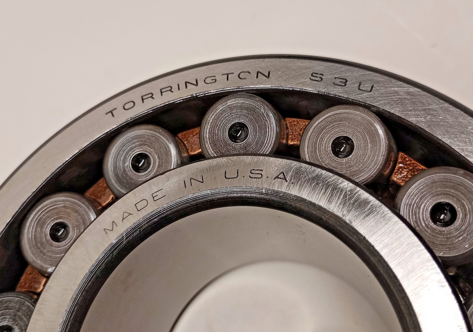 Torrington 55SD23-W33F3BR Spherical Bearing brass USA 55x120x43mm 22311YMW33W22
