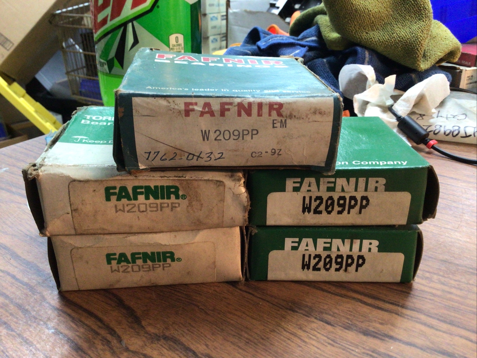 FAFNIR W209PP Bearing Rubber Seals 45mmx85mmx1-3/16 W (VR2)